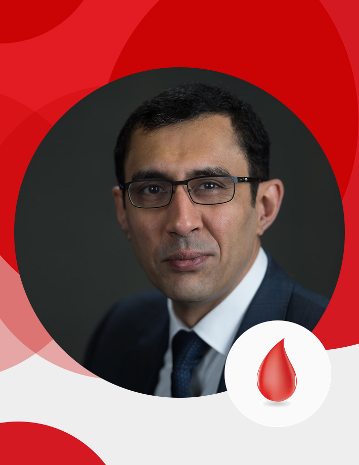 Dr Ashish Bajeel, Consultant Haematologist, Royal Melbourne Hospital,